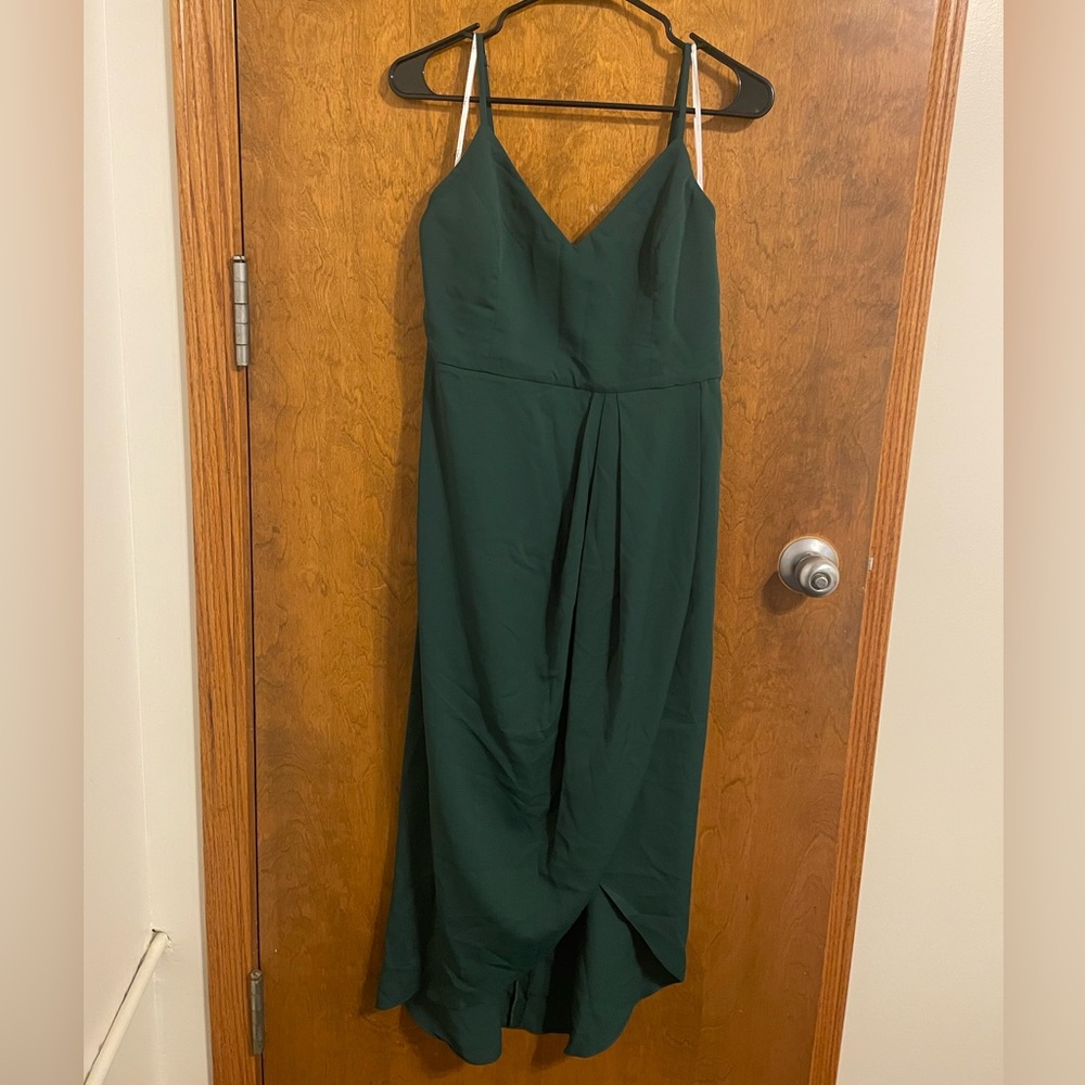 Lulus green long dress